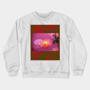 Pink Lotus Crewneck Sweatshirt